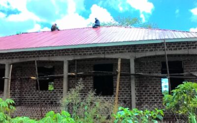 Second girls’ dormitory, roofing