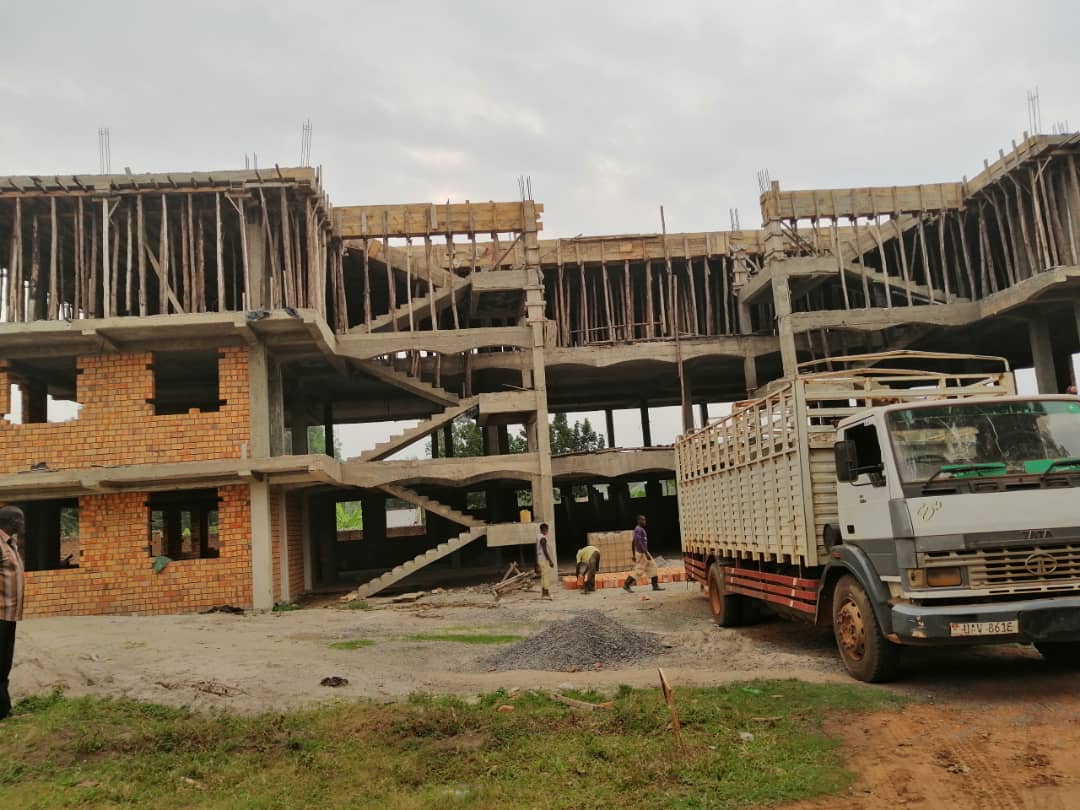 AH schoolblock construction progress - AH Schulhaus Baufortschritt